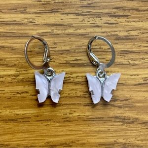 Small Butterfly Dangle Earrings